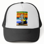 Gas Can Canary in HazMat suit Trucker Hats