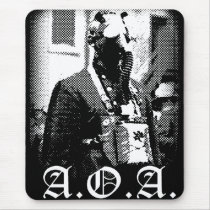 gas mask mousepads