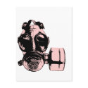 Gas Mask postcards