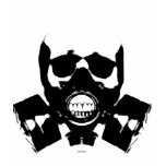 Gas Mask Skull t-shirts