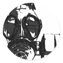Gas Mask Stickers