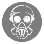 gas mask [sticker]
