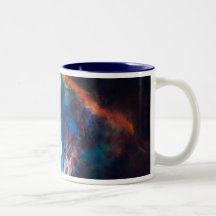 Gas plume near Orion Coffee Mug