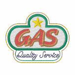 Gas Station Logo embroidered shirts