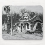 Gas Station & Tourist Cabins Vintage Missouri Mouse Pad