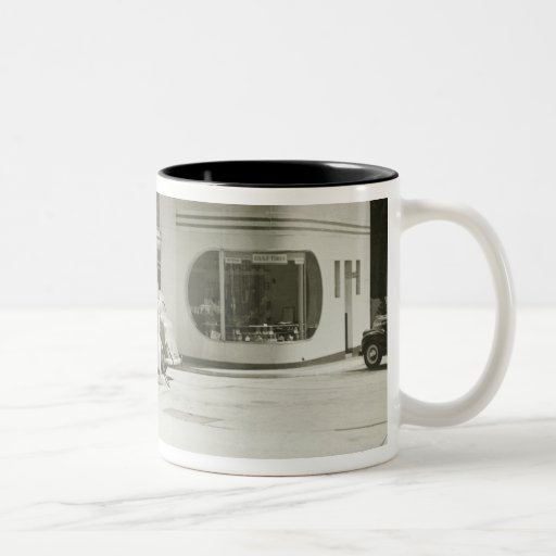 Gas Station TwoTone Coffee Mug Zazzle