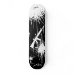 gasa board guns splat-black skateboards