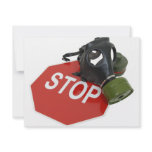GasMaskStopSign052409 invitations