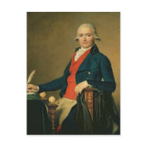 Gaspard Meyer  or The Man in the Red Waistcoat Post Card
