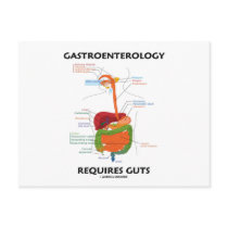 Gastroenterology Requires Guts (Digestive System)
