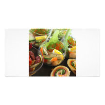 gastronomie cartes de vœux avec photo
