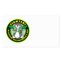 Gastroparesis Boxing Cat Business Card