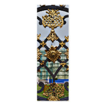 Gate to Catherines Palace Bookmark Business Card Template