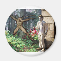 GATEWAY OF THE FACADE FRIDGE MAGNET