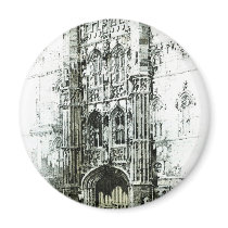 Gateway to Kings College Refrigerator Magnets