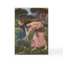 Gather Ye Rosebuds by John W. Waterhouse cards