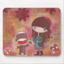 Gathering Chestnuts Mousepad
