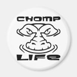 Gator Chomp Life Fridge Magnet