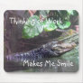 'Gator Grins: Thinking of Work - Mousepad