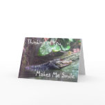 'Gator Grins: Thinking of You - Greeting Card