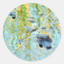 Gators Aligators Swamps Sticker