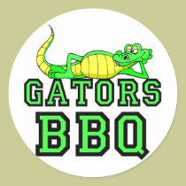 Gators BBQ stickers