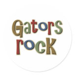 Gators Rock Sticker