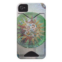 Gaudi flower iphone 4 id covers