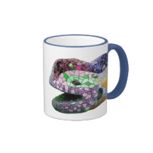 Gaudi Mosaic Lizard - 2 sides Mugs