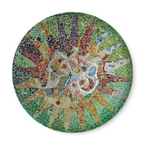 Gaudi Tiles Refrigerator Magnet