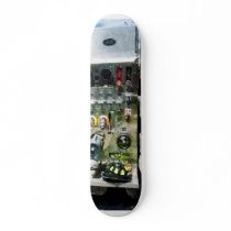 Gauges, hoses and a Helmet Skateboard