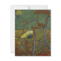 Gauguin's chair custom invites