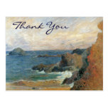 Gauguin's Rocky Coast Postcard