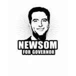Gavin Newsom for Governor t-shirts