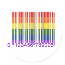 Gay Barcode 1 Sticker