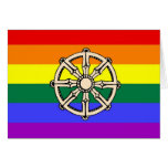 Gay Buddhist Pride Card