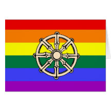 Gay Buddhist Pride Card