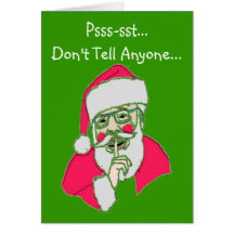 Gay Christmas Cards---"The Twisted Santa"