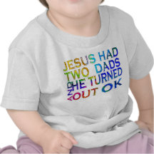 gay dads babies tshirt