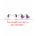 Gay Dog Cartoon #3 t-shirts
