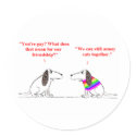 Gay Dog Cartoon 45 stickers
