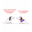 Gay Dog Cartoon 45 t-shirts