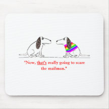 Gay Dog Cartoon #5 Mouse Pad