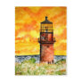 gay head lighthouse marthas vineyard Postcard