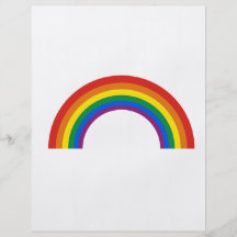 Gay Humour rainbow pride true Full Color Flyer
