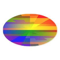 Gay I Am Products Oval Stickers
