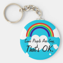 Gay, is OK. Key Chain