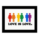 GAY MARRIAGE FLAG POSTCARDS