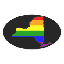 Gay Marriage for New York Sticker