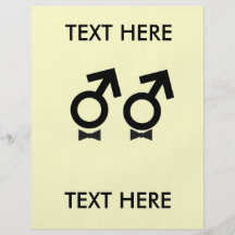 Gay Marriage T-shirt Flyers